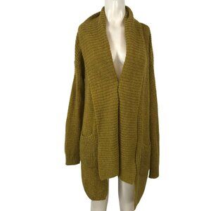FAVEUR - WOMEN'S M/L -  LONG SLEEVE OPEN DRAPE 100% ACRYLIC CARDIGAN